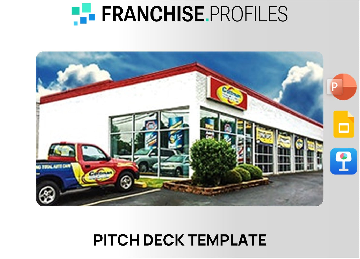 Cottman Transmission and Total Auto Care Franchise Pitch Deck Template