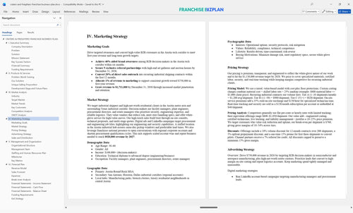 craters and freighters franchise business plan 4