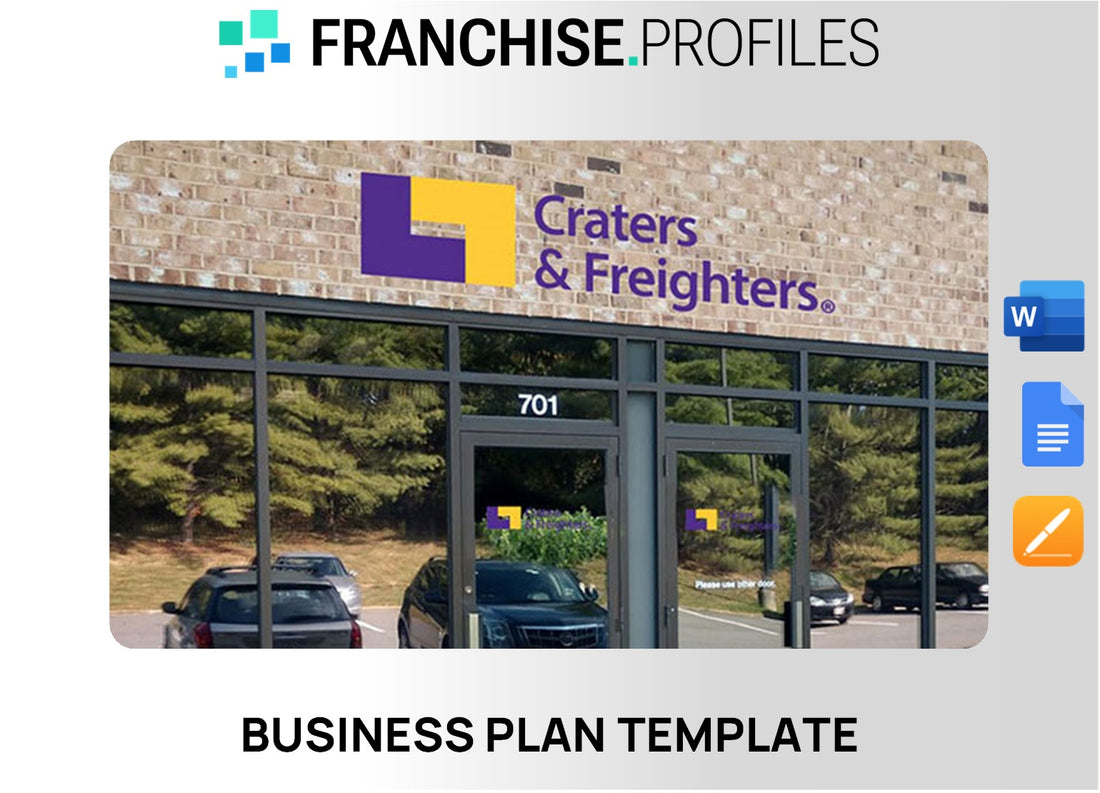Craters & Freighters Franchise Business Plan Template