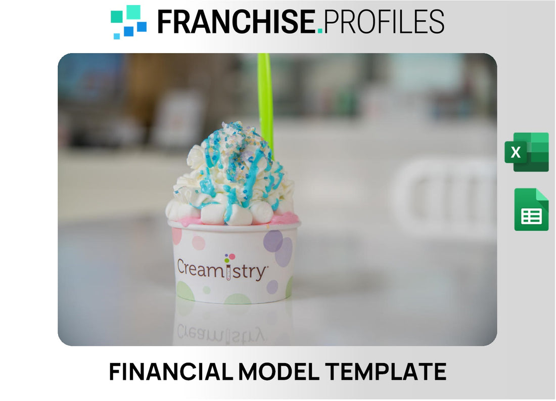 Creamistry Franchise Financial Model Template