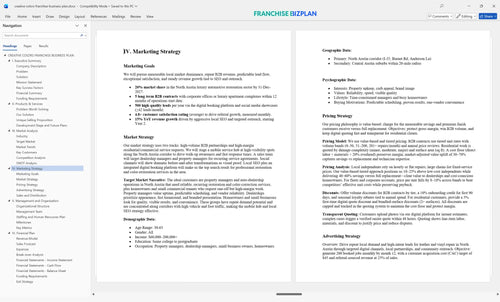 creative colors franchise business plan 4