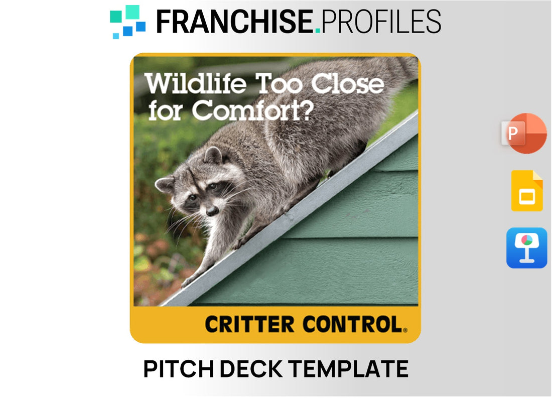 Critter Control Franchise Pitch Deck Template