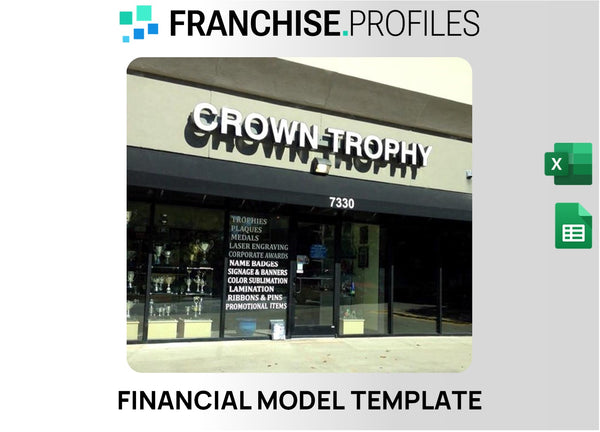 Crown Trophy Franchise Financial Model Template