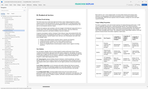crowne plaza franchise business plan 2
