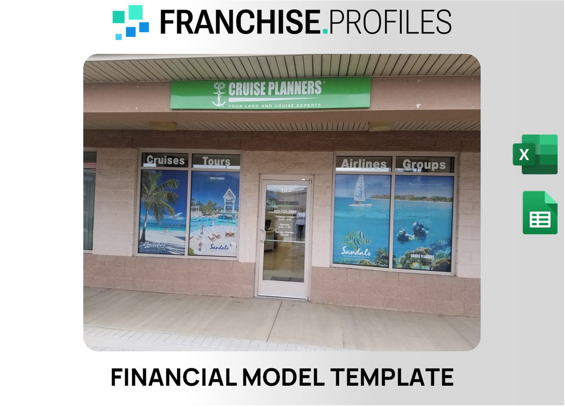 Cruise Planners Franchise Financial Model Template