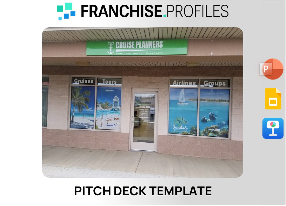 Cruise Planners Franchise Pitch Deck Template