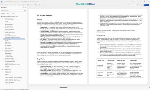 crunch franchise business plan 3