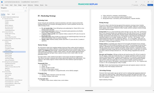 crunch franchise business plan 4