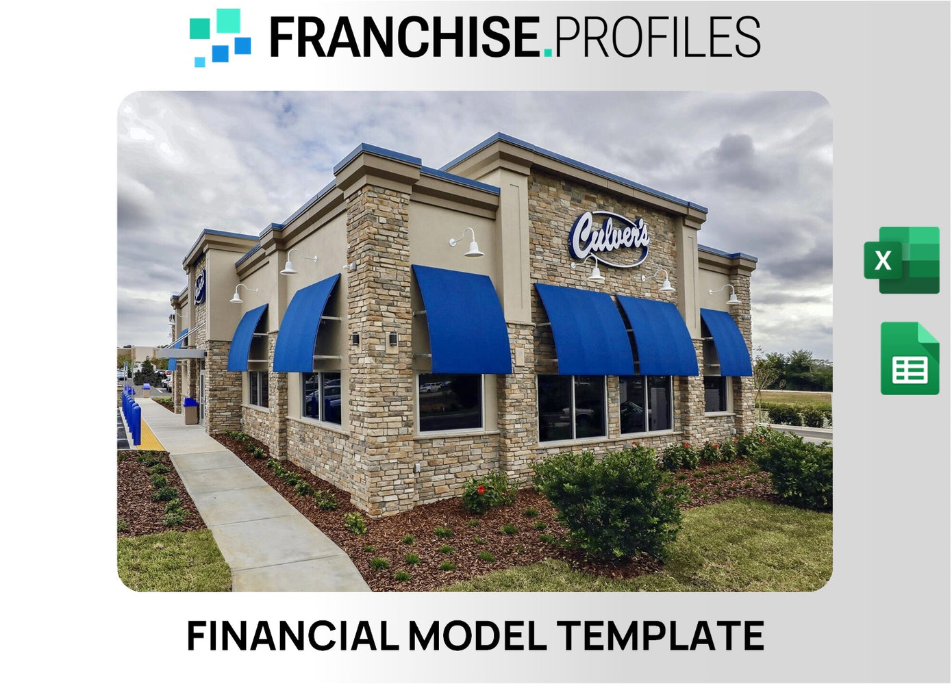 Culvers Franchise Financial Model Template
