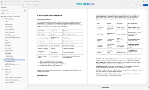 cyberbacker franchise business plan 5