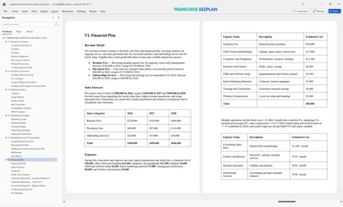 cyberbacker franchise business plan 6