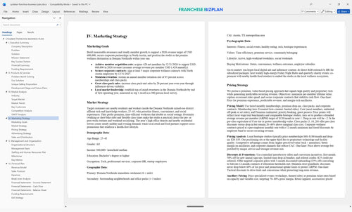 cyclebar franchise business plan 4
