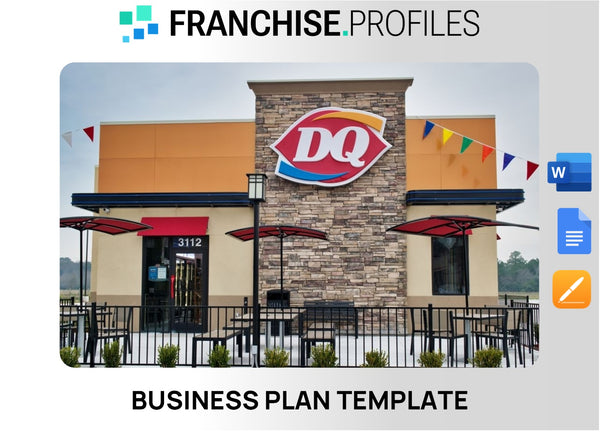 Dairy Queen Franchise Business Plan Template