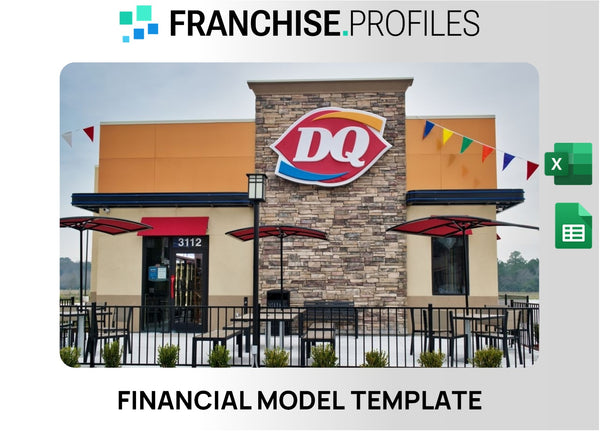 Dairy Queen Franchise Financial Model Template