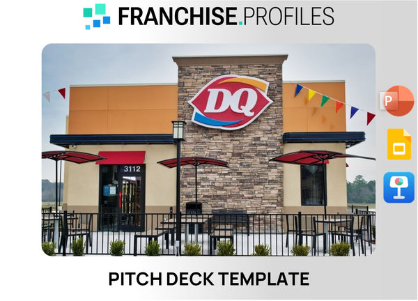 Dairy Queen Franchise Pitch Deck Template
