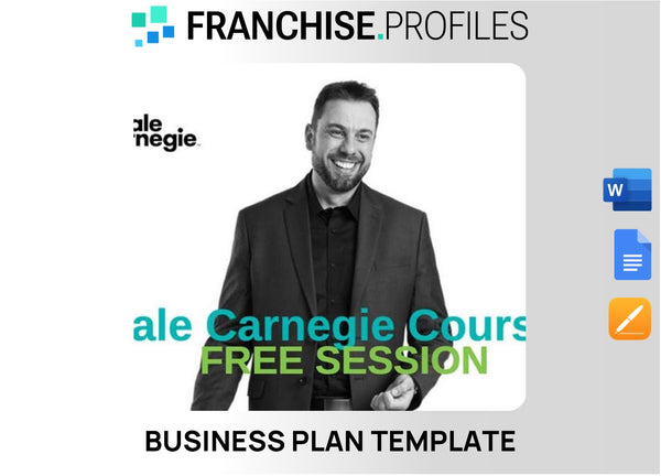 Dale Carnegie Franchise Business Plan Template