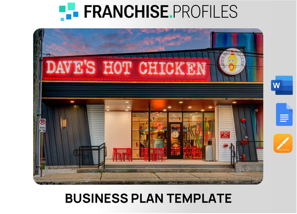 Dave’s Hot Chicken Franchise Business Plan Template