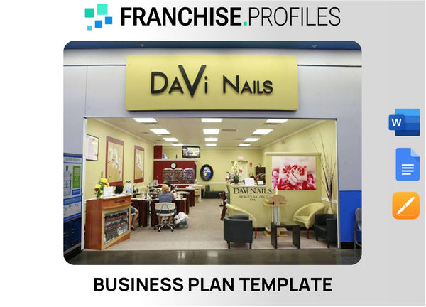 DaVi Nails Franchise Business Plan Template