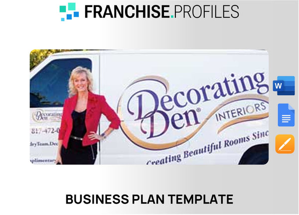 Decorating Den Interiors Franchise Business Plan Template