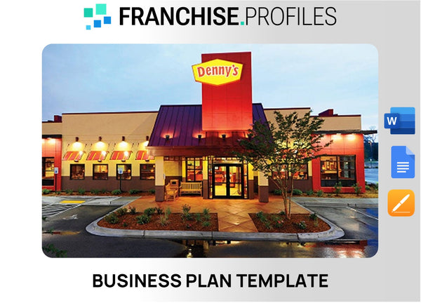 Denny's Franchise Business Plan Template