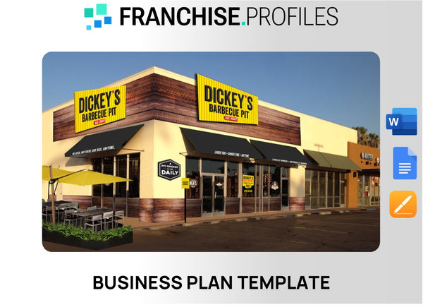 Dickey's Barbecue Pit Franchise Business Plan Template