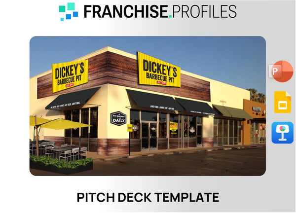 Dickey's Barbecue Pit Franchise Pitch Deck Template