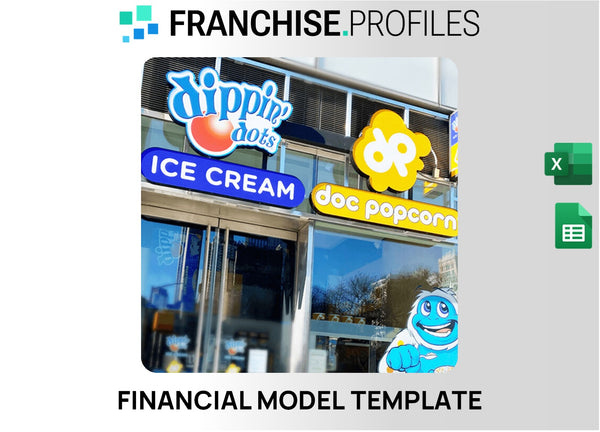 Dippin' Dots Franchise Financial Model Template