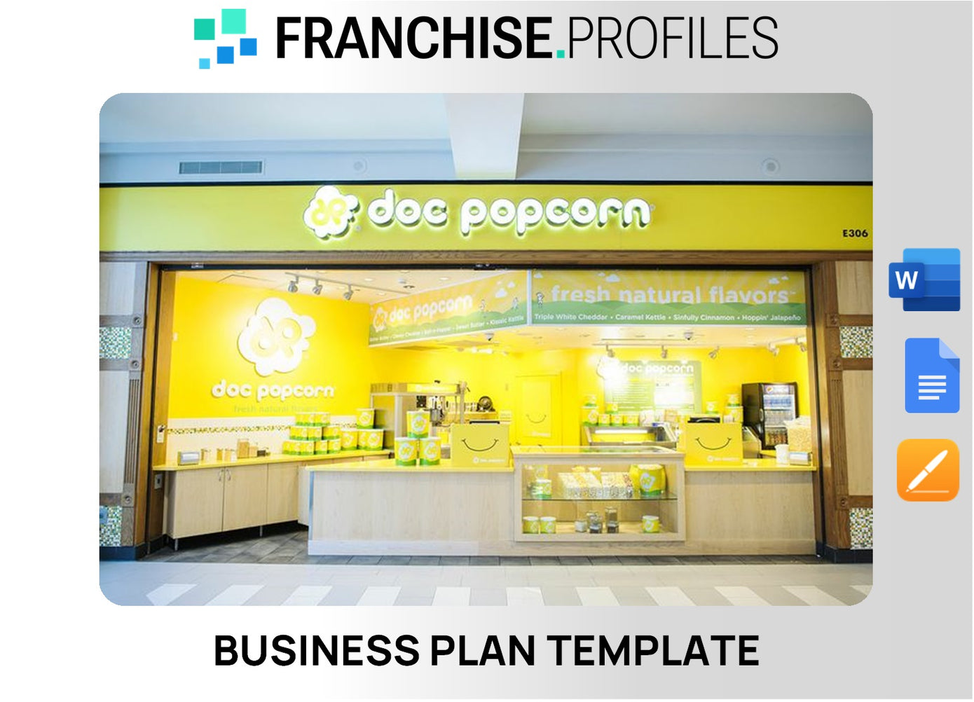 Doc Popcorn Franchise Business Plan Template