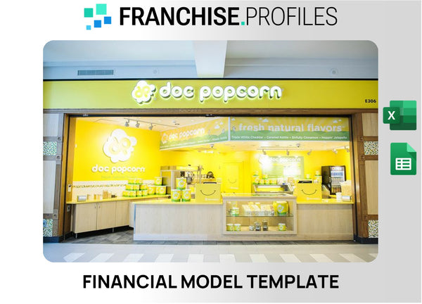 Doc Popcorn Franchise Financial Model Template