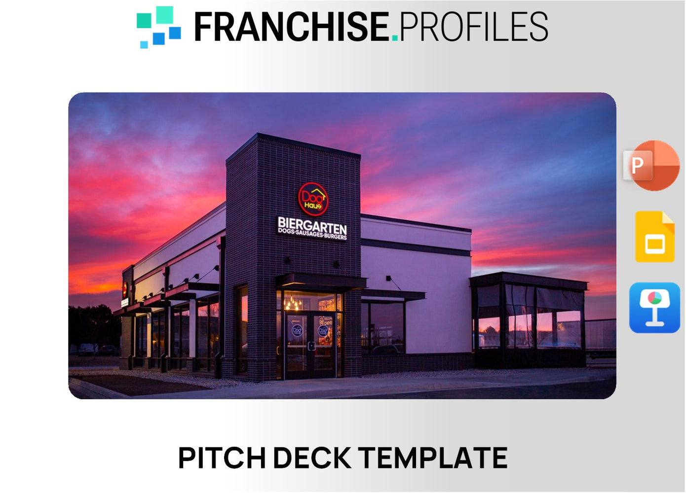 Dog Haus Franchise Pitch Deck Template