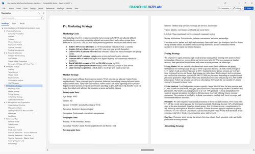 dog training elite franchise business plan 4