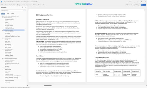 dogtopia franchise business plan 2