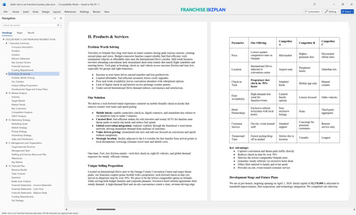 dollar rent a car franchise business plan 2