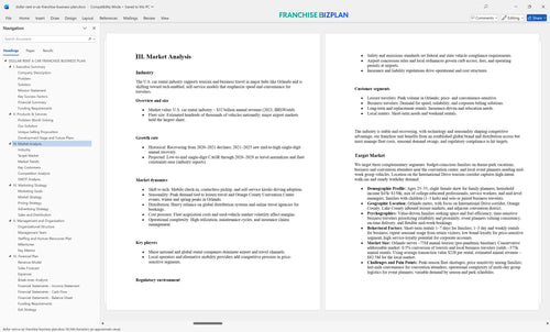 dollar rent a car franchise business plan 3