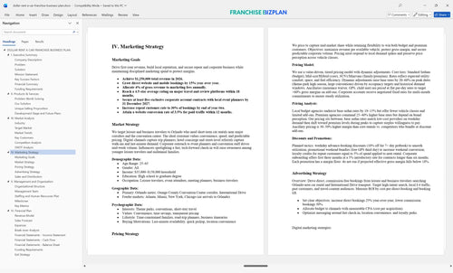 dollar rent a car franchise business plan 4