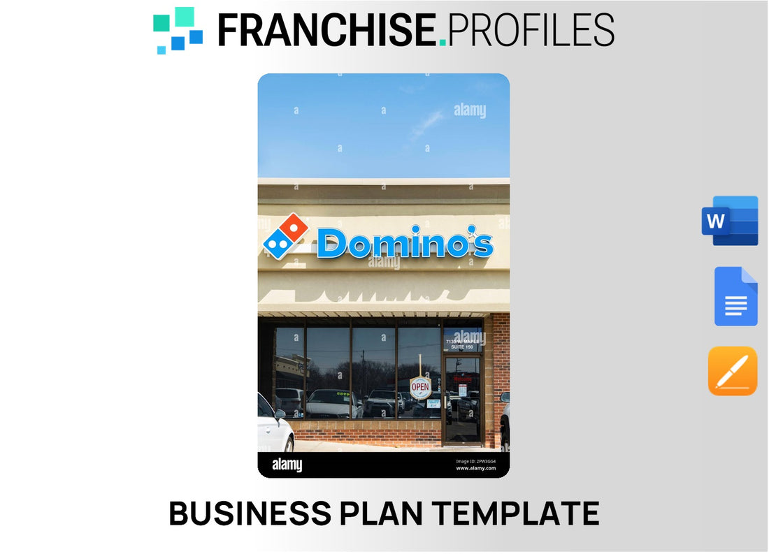 Domino's Pizza Franchise Business Plan Template