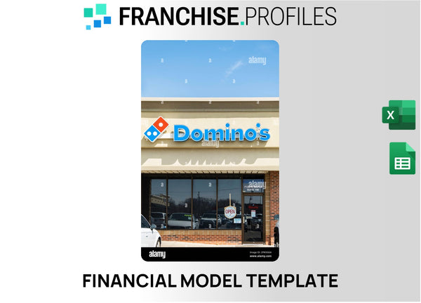 Domino's Pizza Franchise Financial Model Template