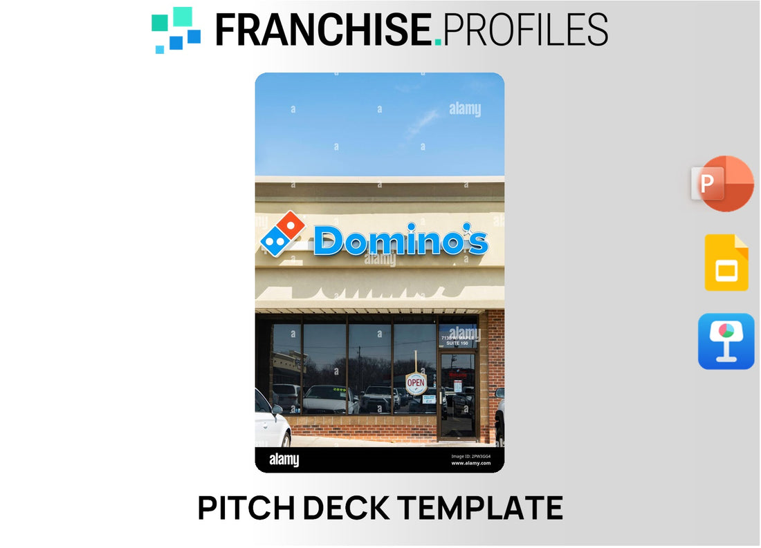 Domino's Pizza Franchise Pitch Deck Template