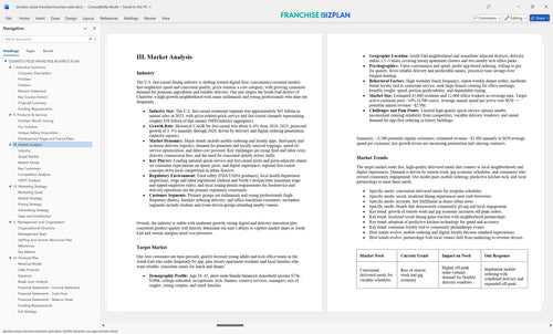 donatos pizza franchise business plan 3