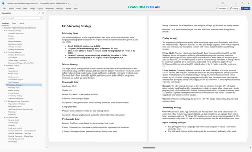 donatos pizza franchise business plan 4