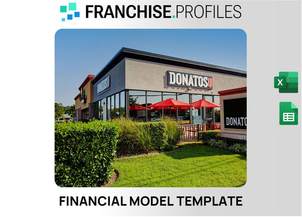 Donatos Pizza Franchise Financial Model Template