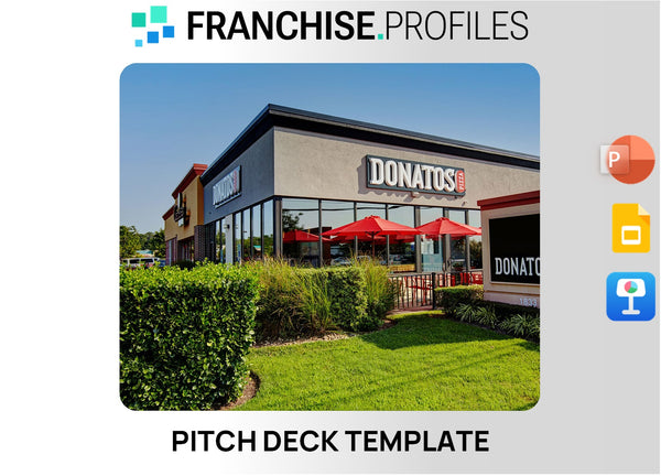 Donatos Pizza Franchise Pitch Deck Template