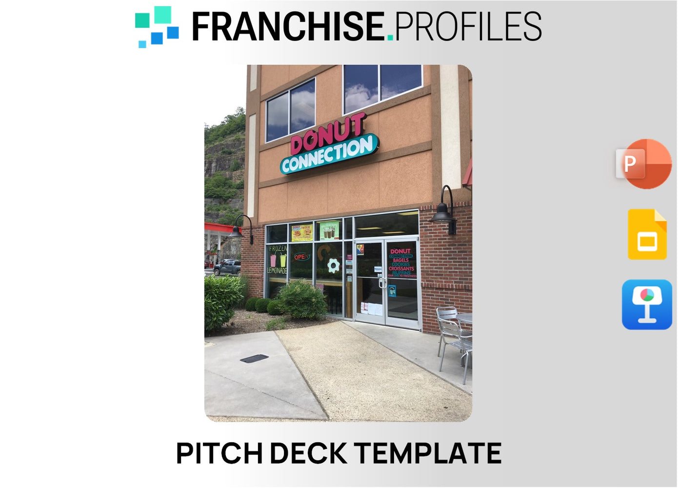 Donut Connection Franchise Pitch Deck Template