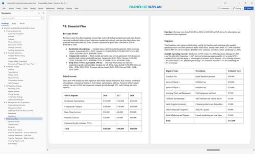 doodycalls franchise business plan 6
