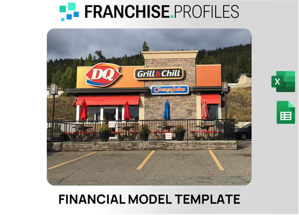 DQ Grill & Chill Franchise Financial Model Template