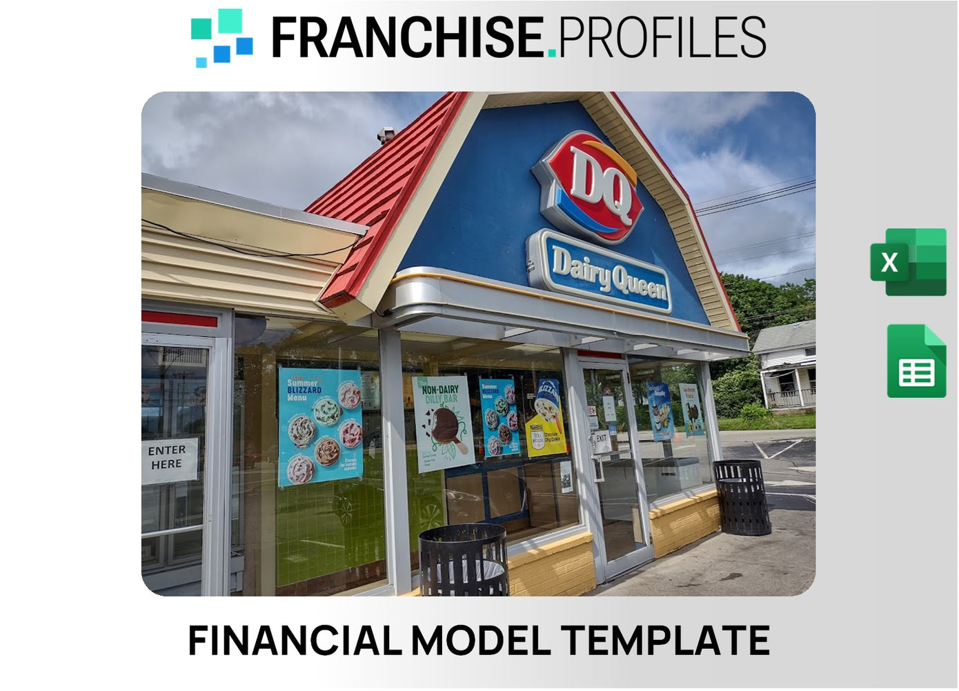 DQ Treat Franchise Financial Model Template