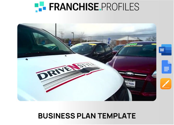 Drive N Style Franchise Business Plan Template
