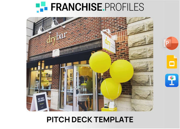 Drybar Franchise Pitch Deck Template