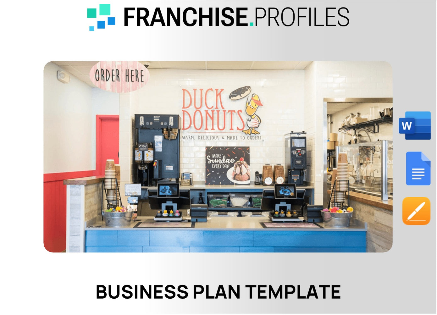 Duck Donuts Franchise Business Plan Template