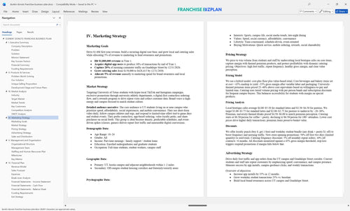 dunkin donuts franchise business plan 4